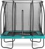 Salta 'Comfort Edition Standard' Trampolin rechteckig, inkl. Sicherheitsnetz, grün, 153x214 cm
