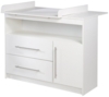 roba Wickelkommode 'Maren' - abnehmbarer Wickelansatz - breit - 2 Schubladen - Wickelhöhe 90 cm