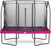 Salta 'Comfort Edition Standard' Trampolin inkl. Sicherheitsnetz, rechteckig, pink, 214x305 cm
