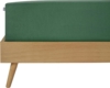 Schiesser 'Flexi' Spannbettlaken mit Gummizug, Jersey / Elasthan, Dunkelgrün, 90x200 cm