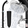monzana Solardusche, 20 Liter Duschkopf 360° Schwenkbar max. 60°C Fußdusche Gartenschlauch