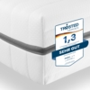 Kaltschaum Matratze 200x200, Höhe 18cm, Orthopädische 7 Zonen Matratze, Härtegrad H3 H4