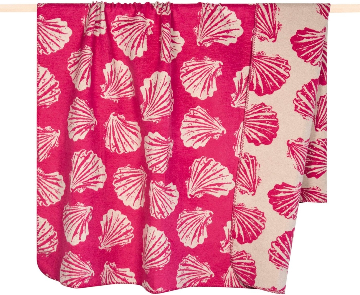 pad Wohndecke, Mischgewebe, 150x200 cm, Shell Muschel Pink Bild 1