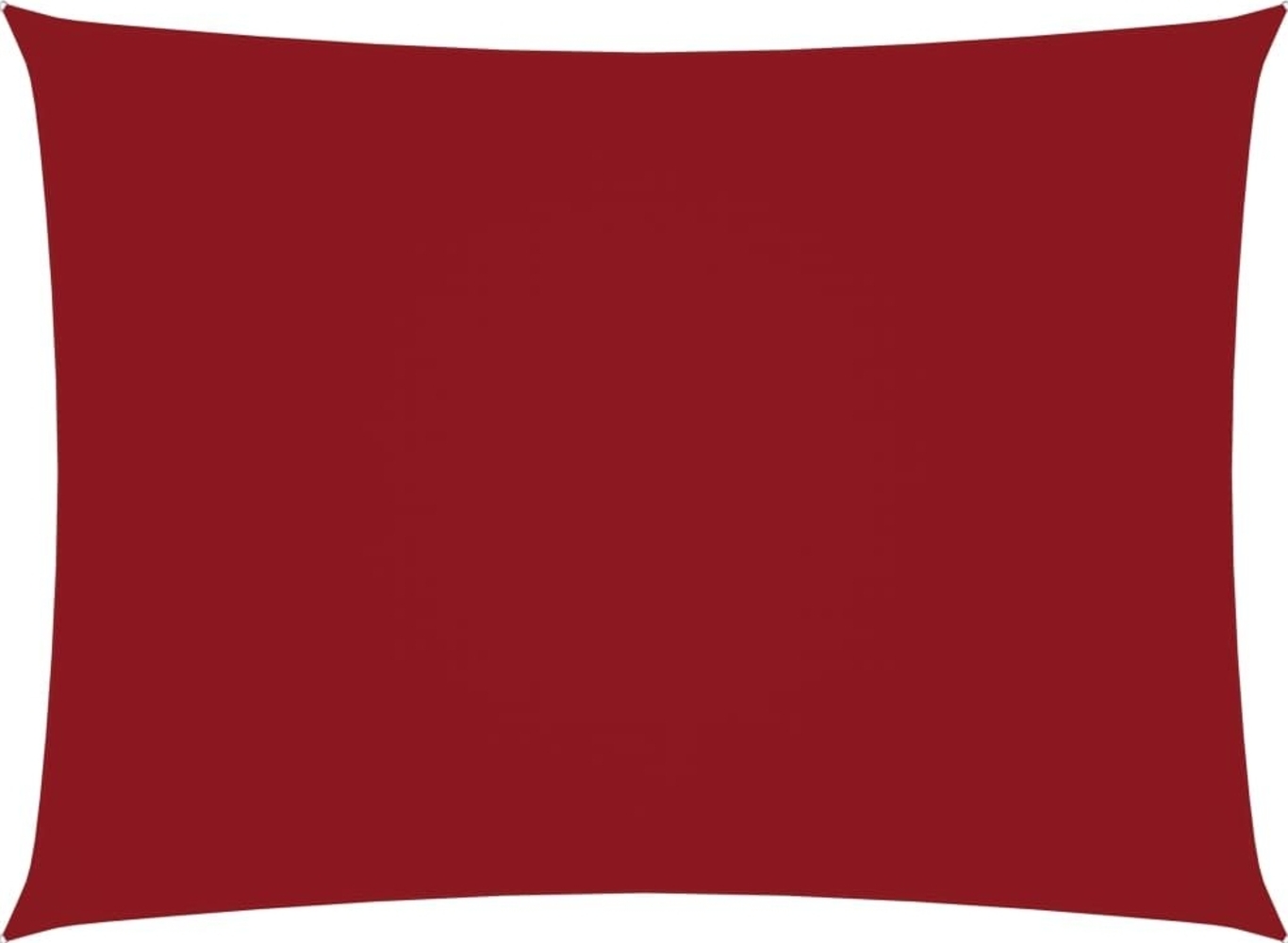 vidaXL Sonnensegel Oxford-Gewebe rechteckig 3x5 m Rot Bild 1