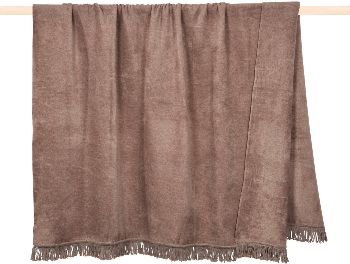 pad Wohndecke, Mischgewebe, 150x200 cm, Sydney Taupe Bild 1