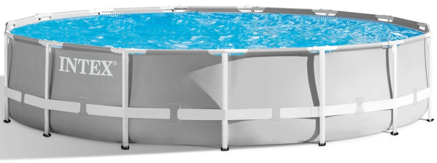 INTEX Prism Frame Pool , 457 x 107 cm, rund Bild 1