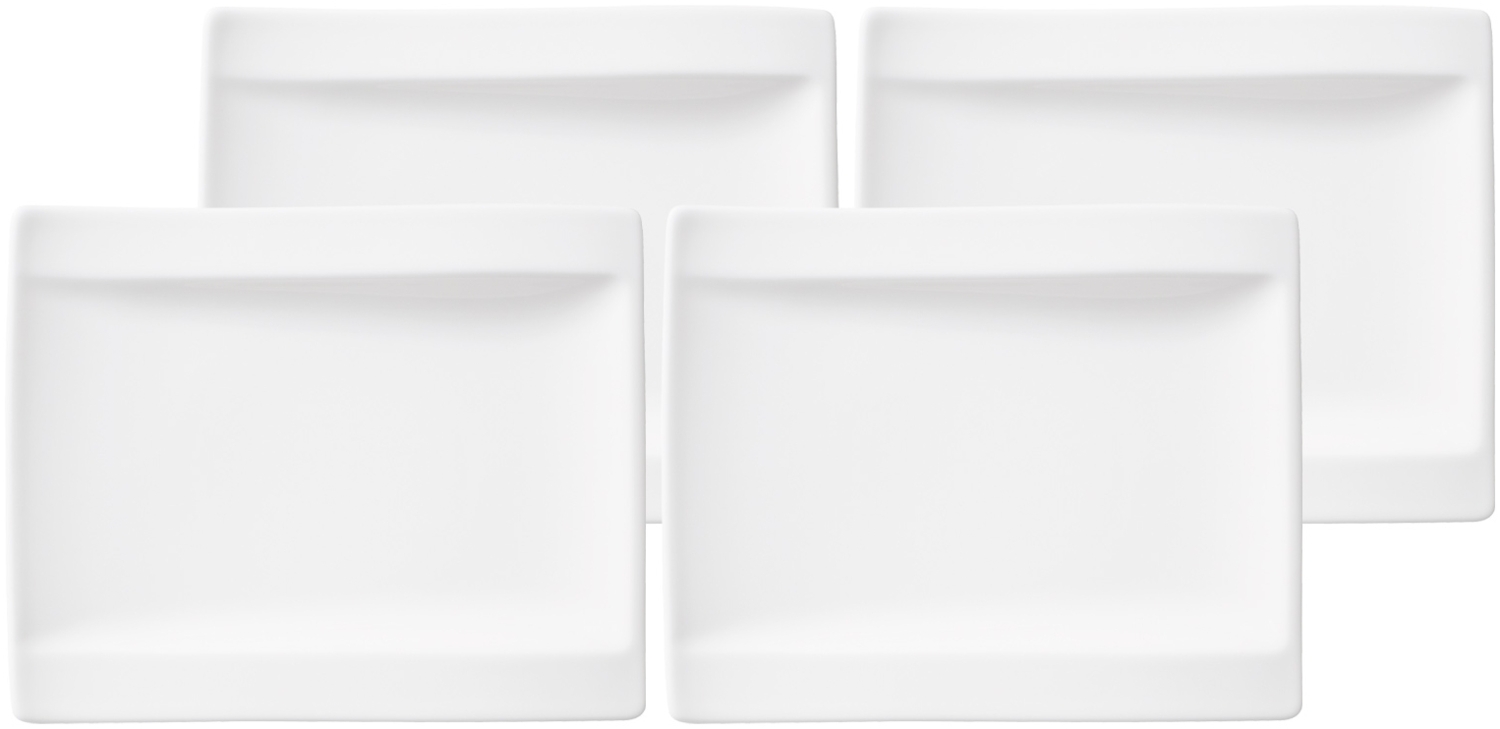 Villeroy & Boch NewWave Brotteller 18 x 15 cm 4er Set - DS Bild 1