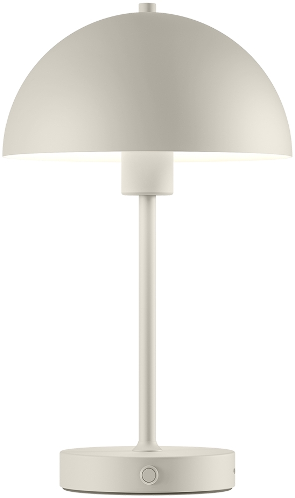 skølm 'Aeriala' LED-Tischlampe kabellos, mit USB-C aufladbar, inkl. 3 Helligkeitsstufen, beige, warmweißes Licht (Energieklasse G) Bild 1