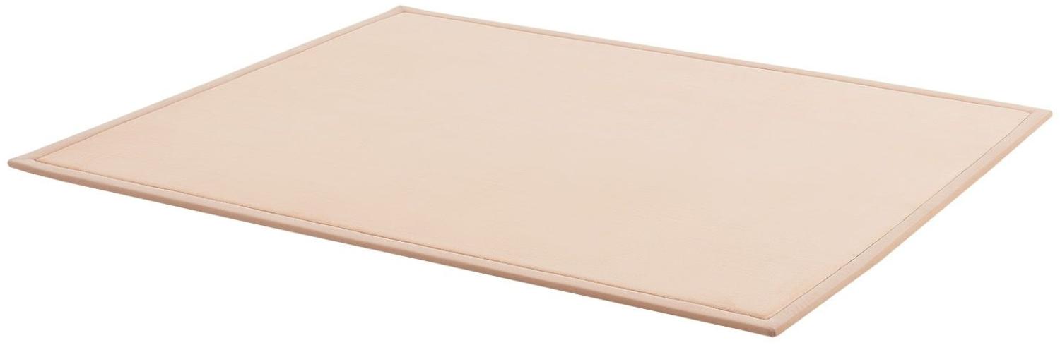 Juskys Krabbelmatte, Polyester beige, 220 x 180 cm Bild 1