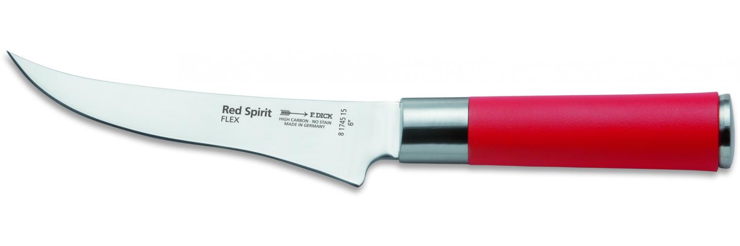 Friedrich Dick 'Red Spirit' Ausbeinmesser, Stahl / Kunststoff rot, 15 cm Bild 1