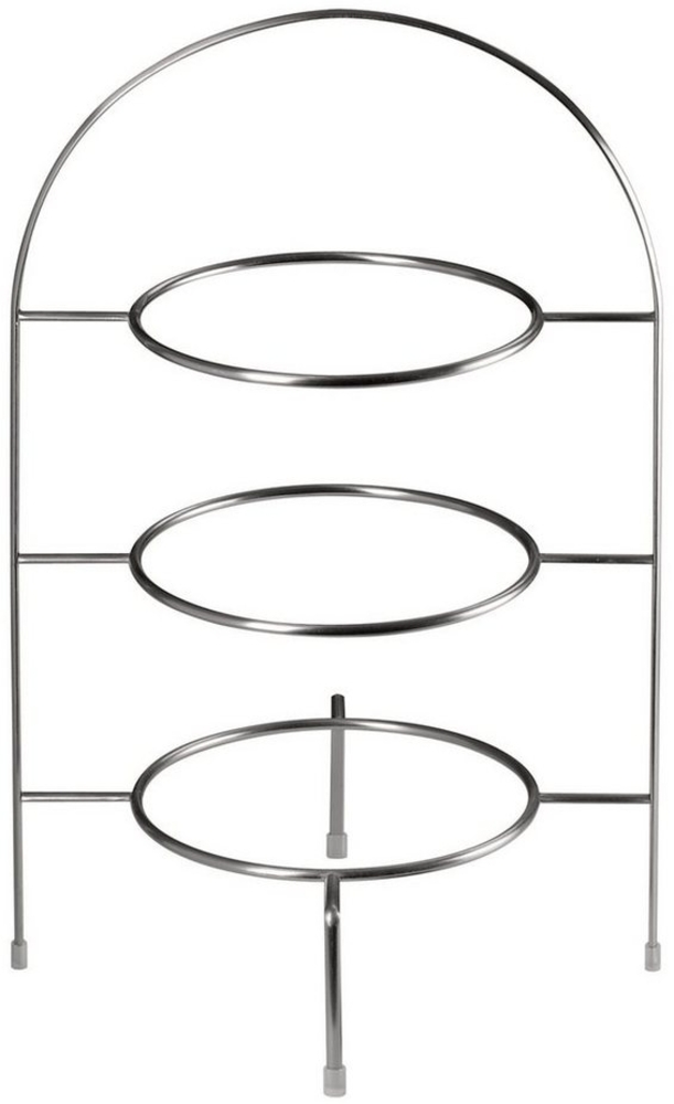 ASA Selection à table Etagere Gestell 3-stufig für Teller Ø 27 cm, ohne Teller, Edelstahl, H 49 cm, 99205950 Bild 1