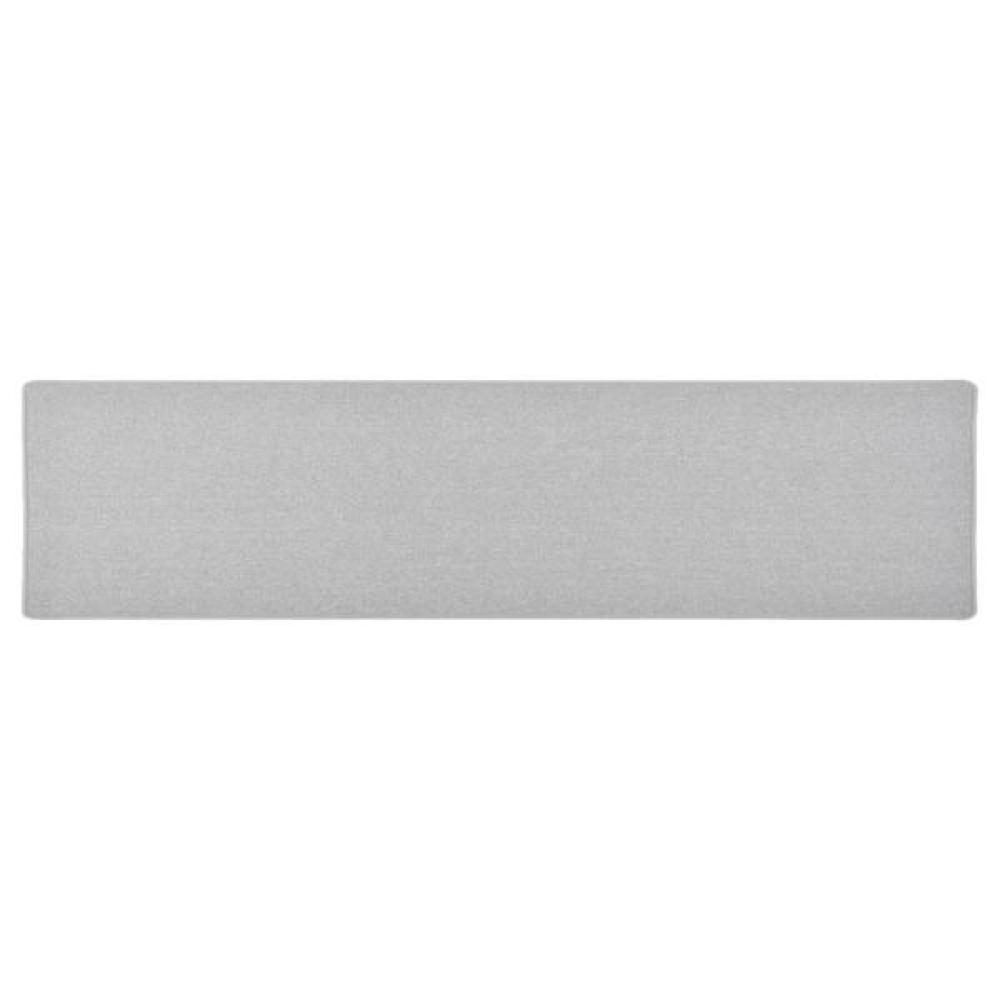 vidaXL Teppichläufer Hellgrau 50x200 cm 326990 Bild 1