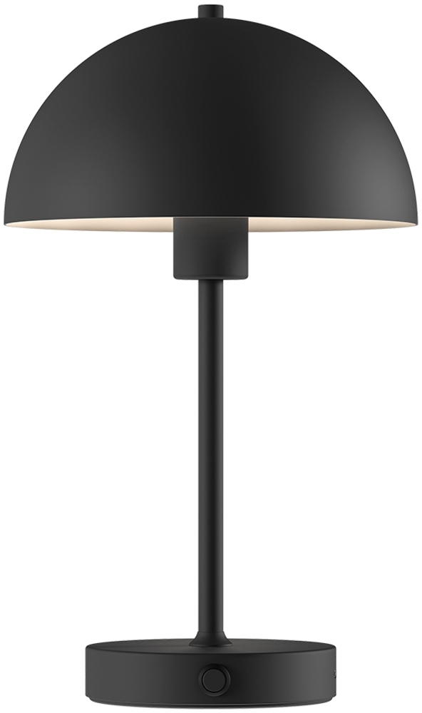 skølm 'Aeriala' LED-Tischlampe kabellos, mit USB-C aufladbar, inkl. 3 Helligkeitsstufen, schwarz, warmweißes Licht (Energieklasse G) Bild 1