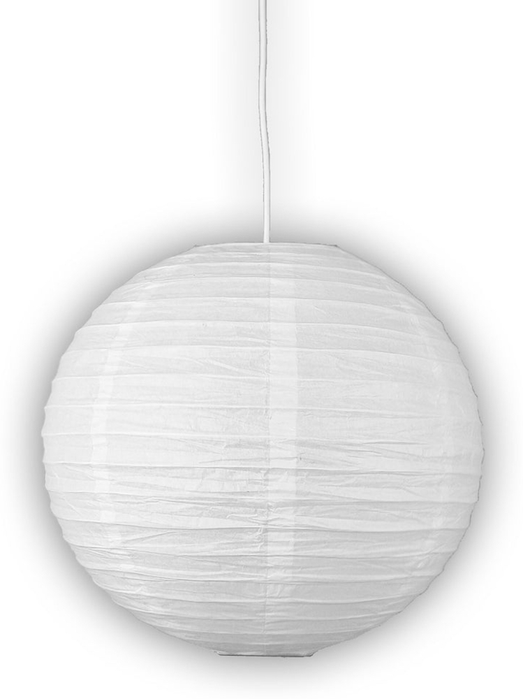 Papierballon natur/weiß Bild 1
