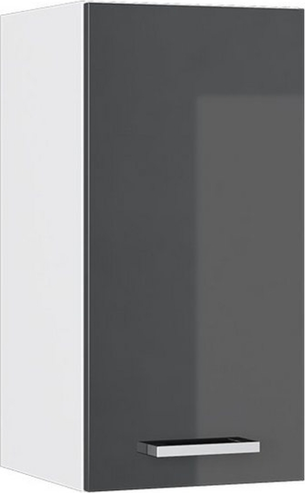Vicco Küchenschrank Hängeschrank Unterschrank Küchenschränke Küchenunterschrank Arbeitsplatte, Möbel verfügbar in anthrazit und weiß (anthrazit ohne Arbeitsplatte, Hängeschrank 30 cm) Bild 1
