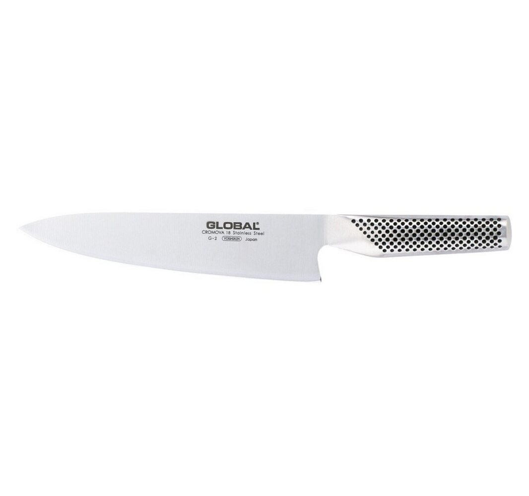 Global 'G-2' Kochmesser, Edelstahl silber, 20 cm Bild 1