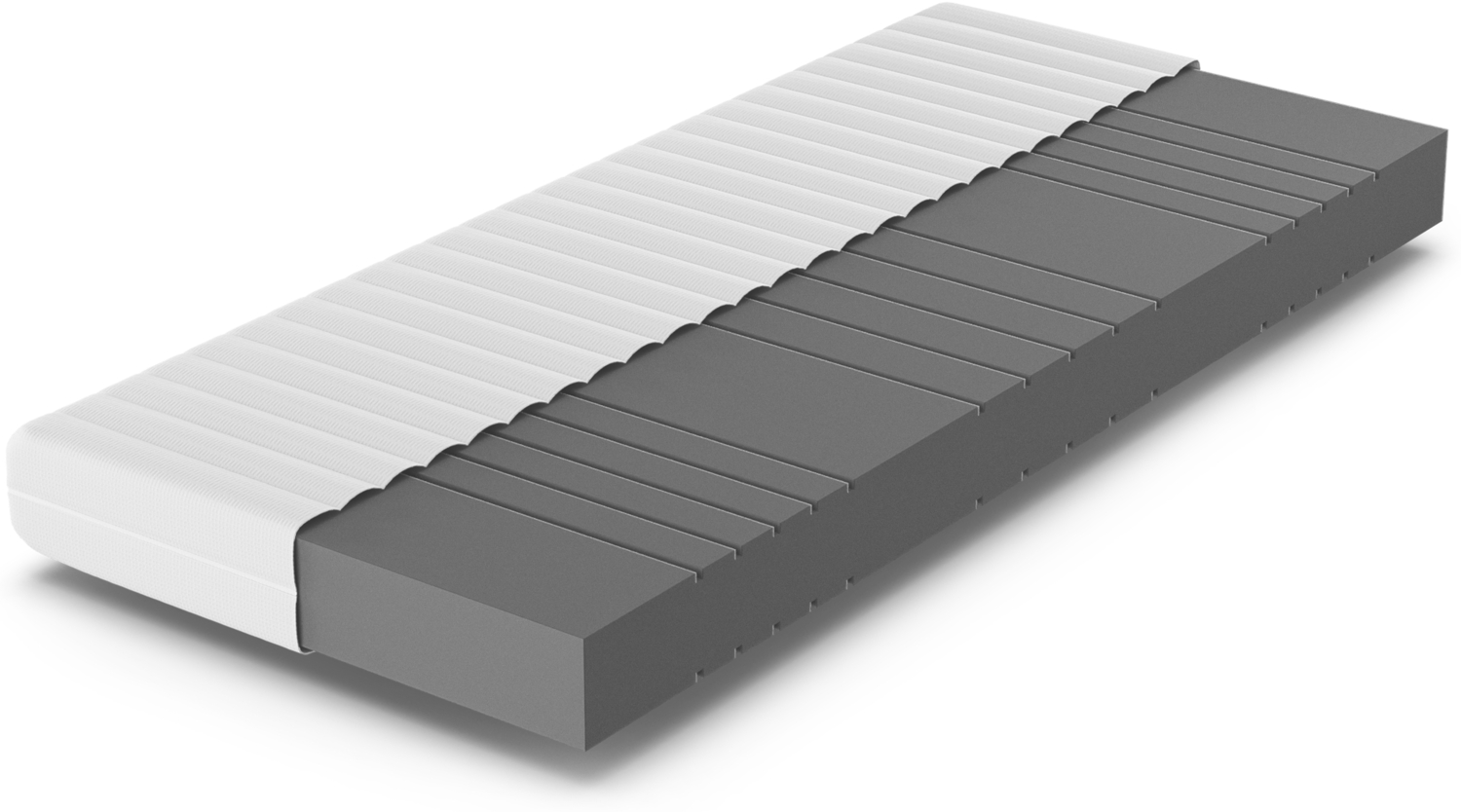 Betten-ABC KSP-500 - Das Original - 7-Zonen- Kaltschaummatratze mit waschbaren Klimafaserbezug, Größe: 80x220, Härtegrad: H2 Bild 1