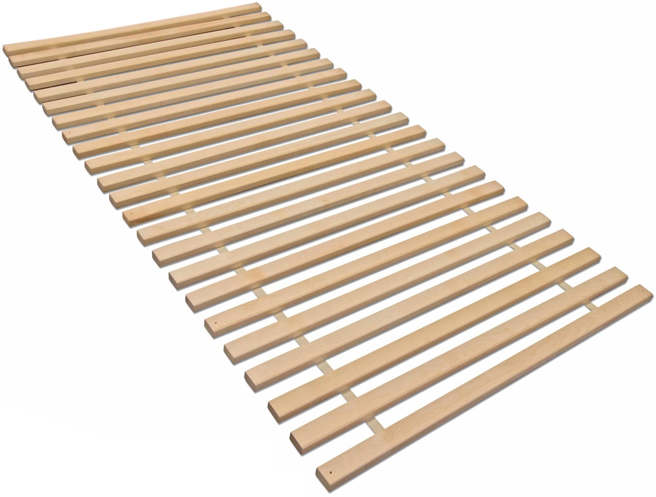 MaDeRa Rollrost XXL mit 23 extra stabilen Leisten aus massiven Buchenholz, 90x200 cm Bild 1