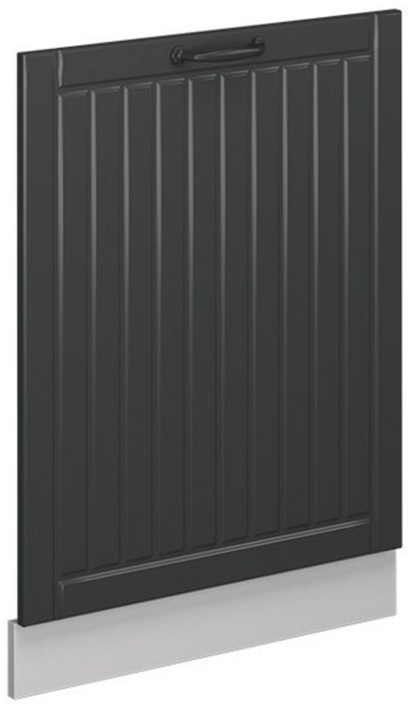 Vicco Frontblende Fame-Line, Anthrazit Landhaus/Weiß, 60 cm ohne Arbeitsplatte Bild 1