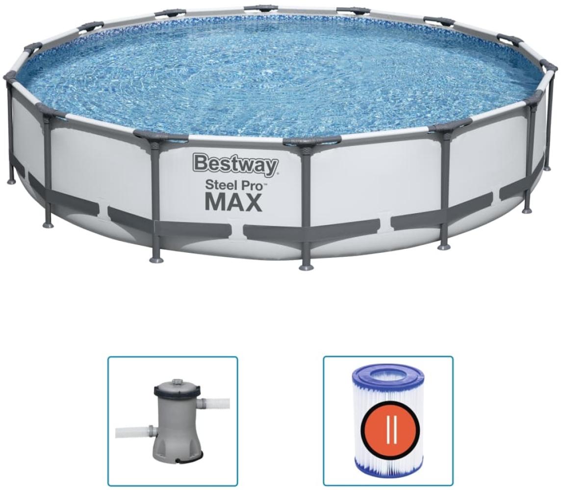 Bestway Steel Pro MAX Pool-Set 427x84 cm Bild 1