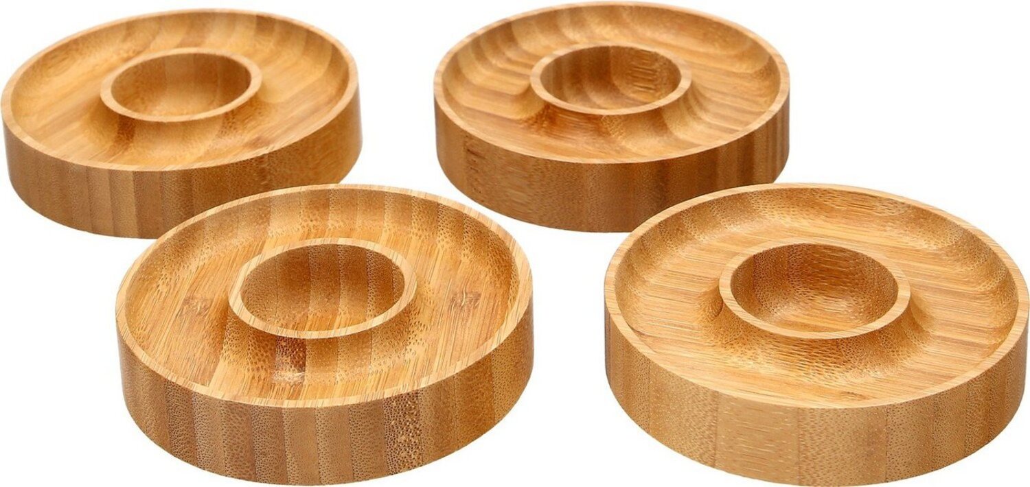 Kesper Eierbecher Bambus 4er Set Bild 1