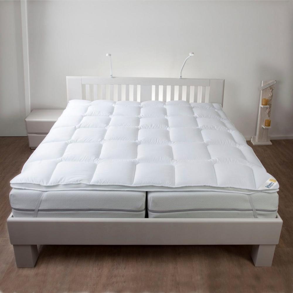 Topper Duo Premium 5 Sterne, Jekatex , 5 cm hoch hoch, 100% Polyester, langlebig und allergikerfreundlich - 90x200cm Bild 1