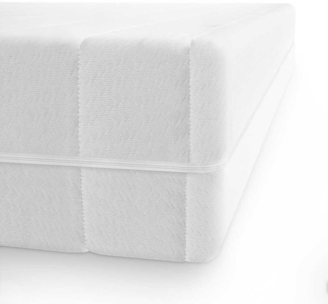 Matratze mit Mikrofaserbezug - Premium Kaltschaummatratze - 180x200 - Härtegrad H2 Bild 1