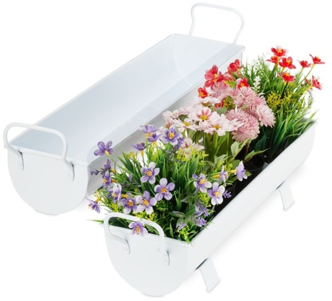 Blumenkasten Dachrinne 2er Set Bild 1