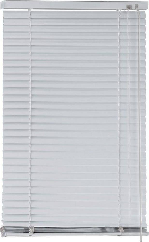 Aluminium Jalousie Lamellen 50 x 130 cm Weiß Bild 1