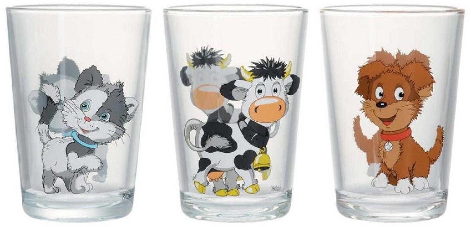 Ritzenhoff & Breker 1x HOFTIERE Kinderbecher Set 3-teilig Bild 1