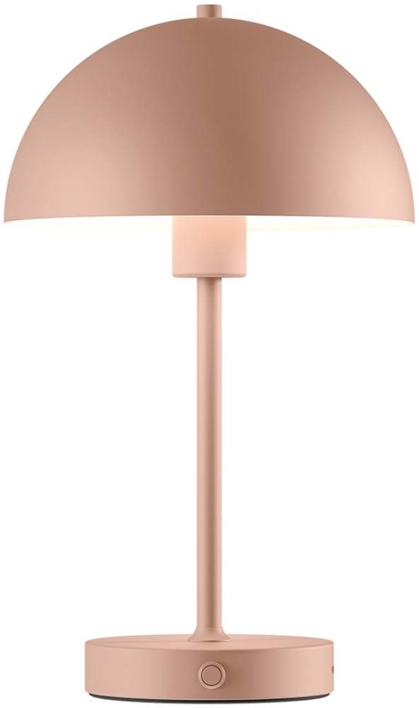 skølm 'Aeriala' LED-Tischlampe kabellos, mit USB-C aufladbar, inkl. 3 Helligkeitsstufen, terrakotta, warmweißes Licht (Energieklasse G) Bild 1