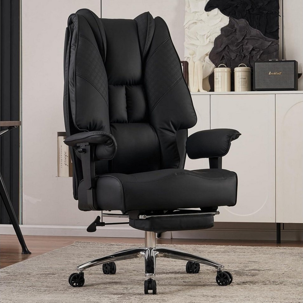 LuxusKollektion Chefsessel XXL Bürostuhl Ergonomisch Hoher Rücken Verstellbare Armlehnen Breiter Bild 1