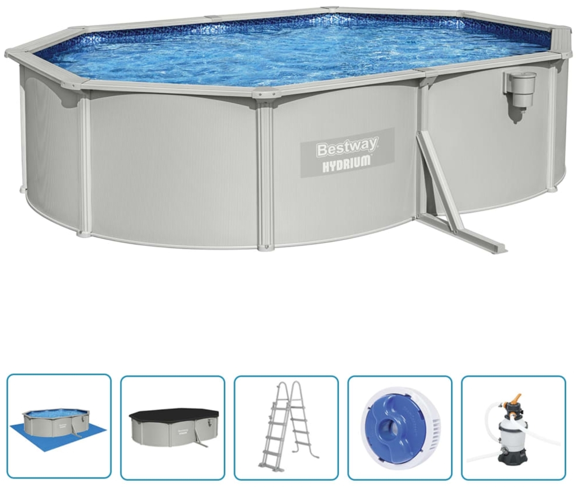 Bestway Hydrium Swimmingpool, 120 x 500 x 360 cm Bild 1