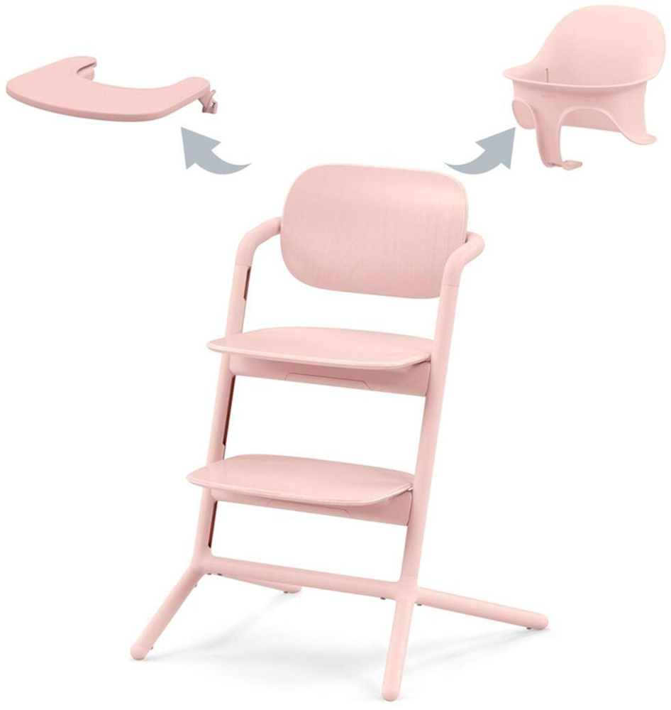 Cybex Lemo 3-in-1 Kinderstuhl Pearl Pink Rosa Bild 1