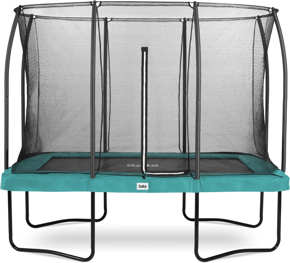 Salta 'Comfort Edition Standard' Trampolin rechteckig, inkl. Sicherheitsnetz, grün, 214x305 cm Bild 1