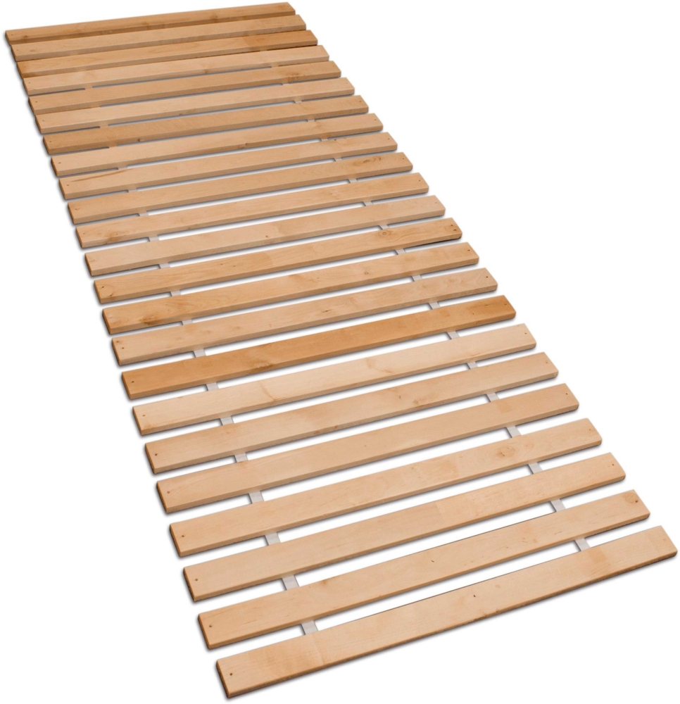 Betten-ABC Premium Rollrost, Stabiles Erlenholz, stabilem Erlenholz, belastbar bis ca. 220 kg, Größe: 80x200 Bild 1