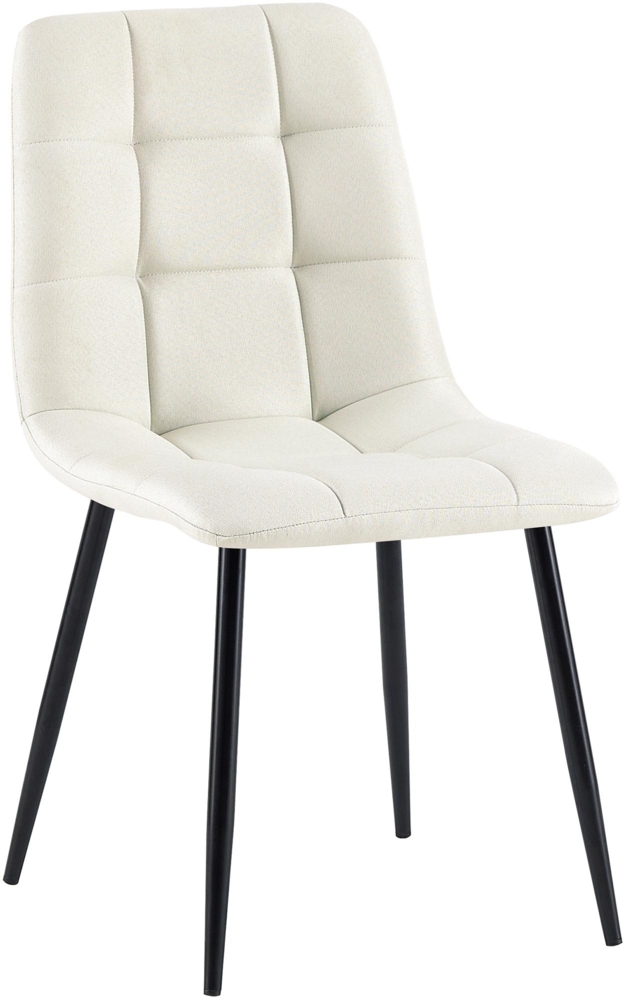 Esszimmerstuhl Tilde 1 Esszimmerstuhl creme Stoff Bild 1