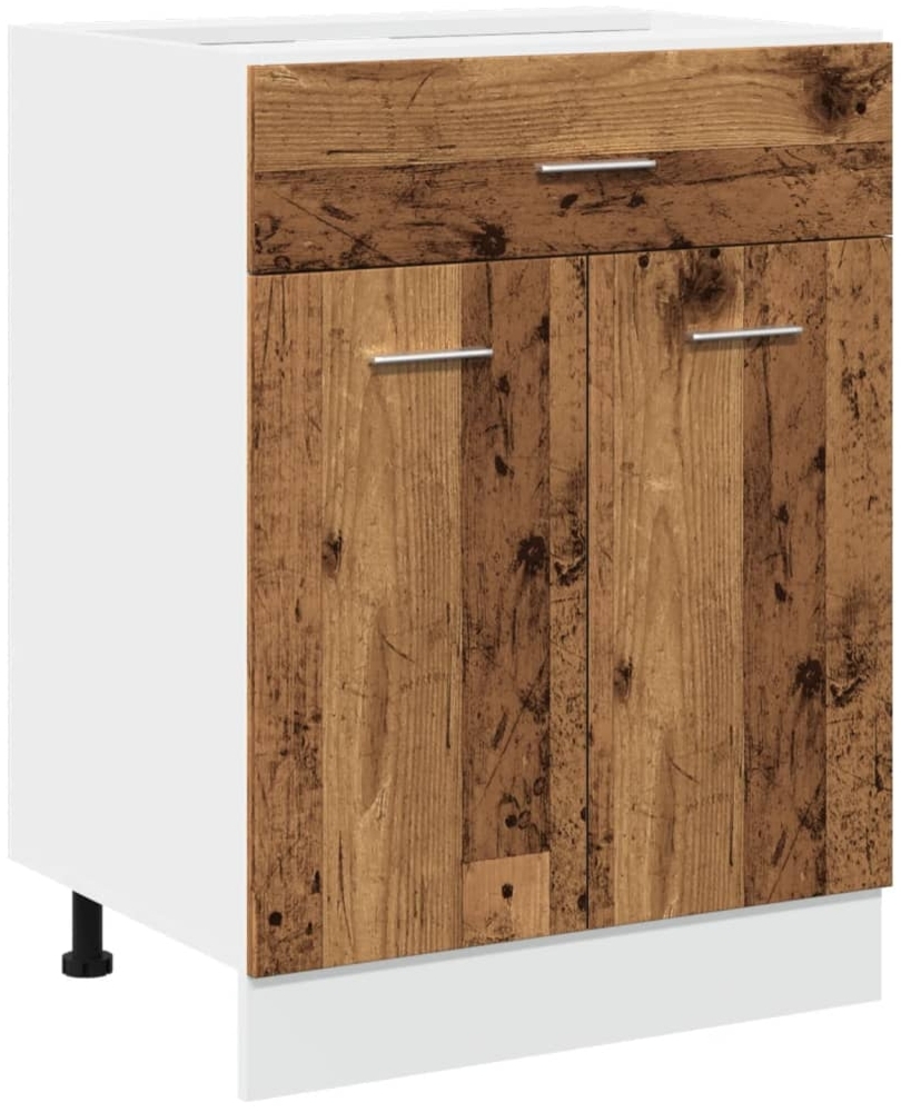 vidaXL Unterschrank Lyon Altholz-Optik 60x46x81,5 cm Holzwerkstoff 856089 Bild 1