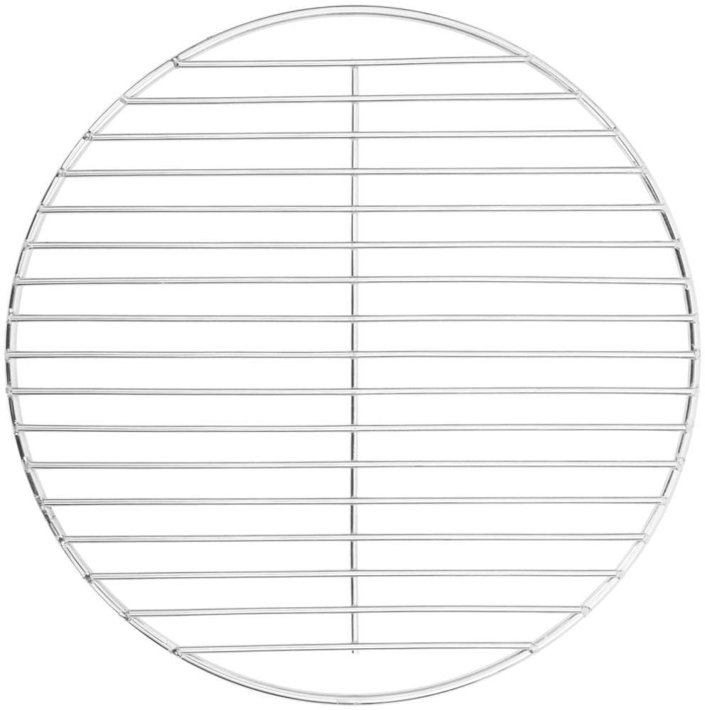 vidaXL Grillrost Rund Ø34,5 cm 304 Edelstahl 4010551 Bild 1