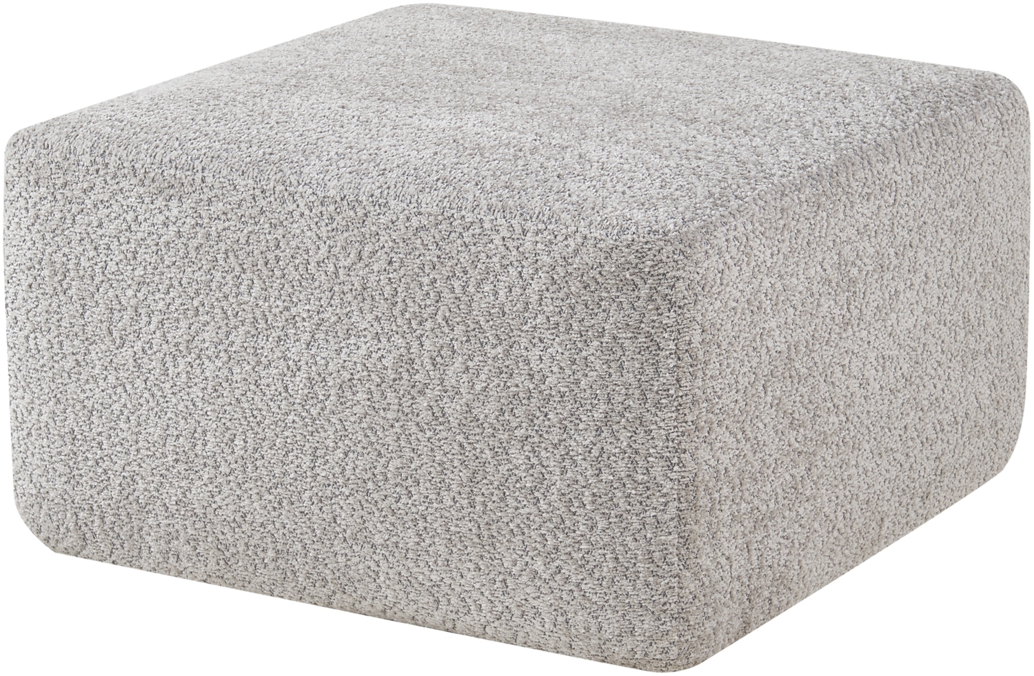 Sofa-Modul Hurvas Hocker Bouclé Grau [en. casa] Bild 1
