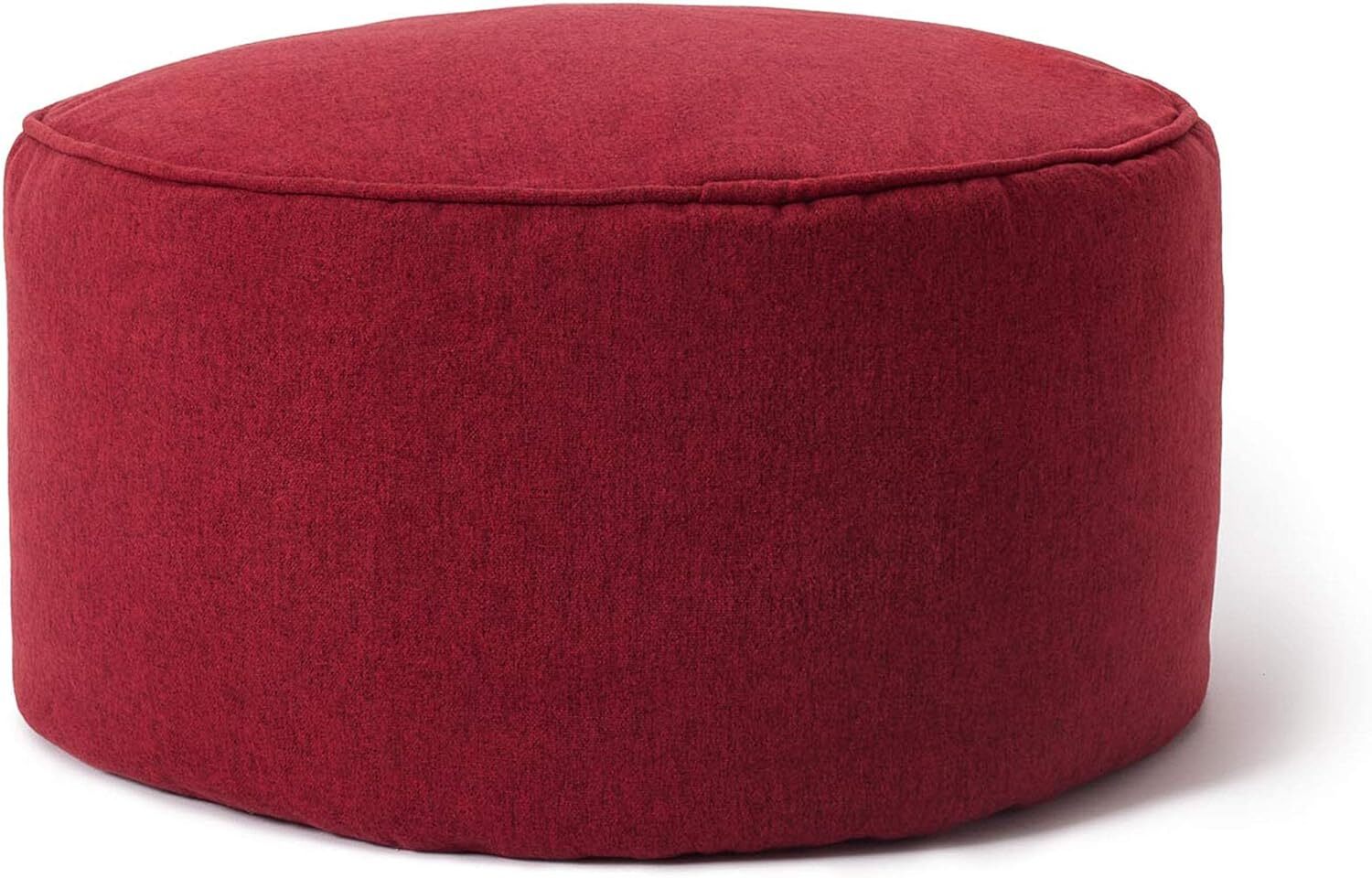 Lumaland 'Comfort Line' Sitzsack-Hocker, Indoor, Polyester rot, 45 x 45 x 25 cm, 50 l Bild 1
