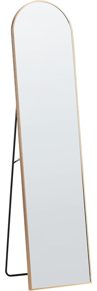 Standspiegel BAGNOLET 150 cm Metall Gold Bild 1