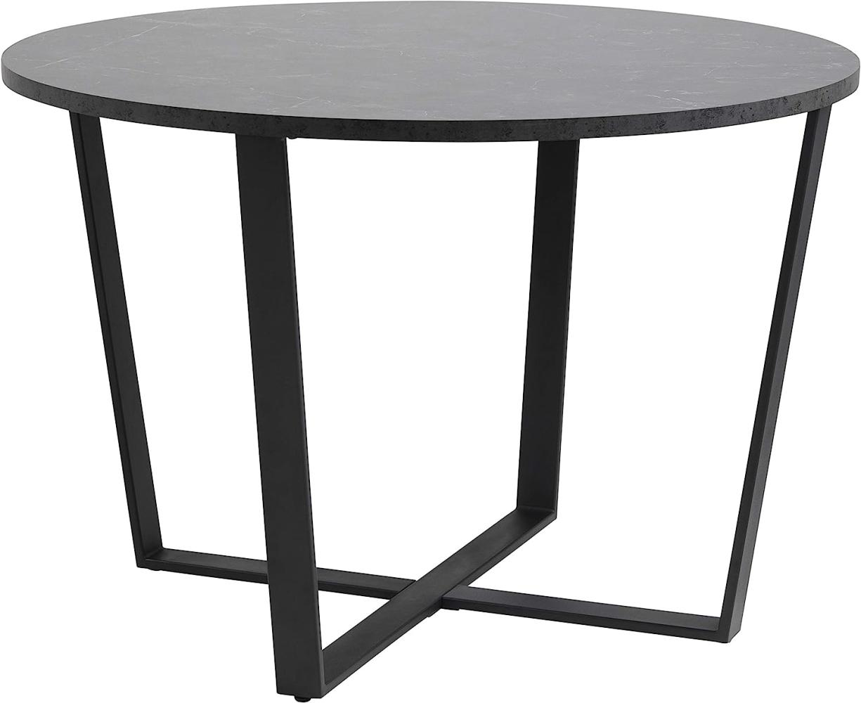 Amst Esstisch Marmor print schwarz Bild 1