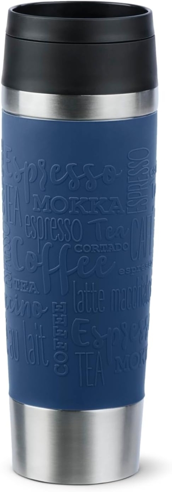 EMSA Thermobecher Travel Mug Classic, Dunkelblau, 0.5 l Bild 1