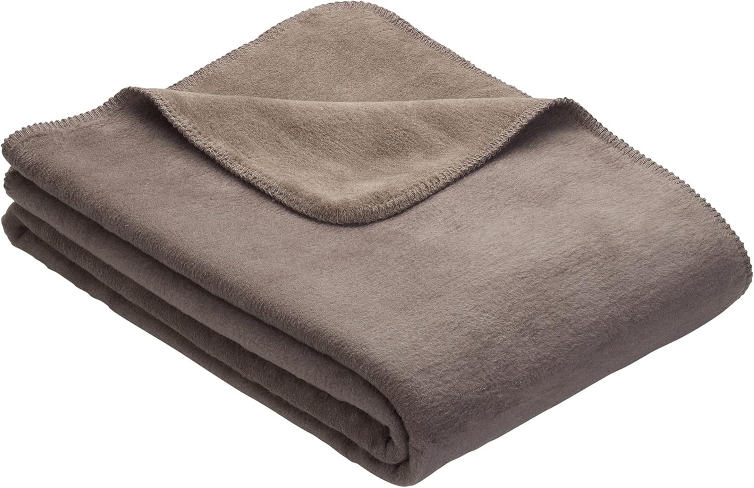 Ibena 'Dublin' Wohndecke, Jacquard espresso / hellbraun, 220 x 240 cm Bild 1
