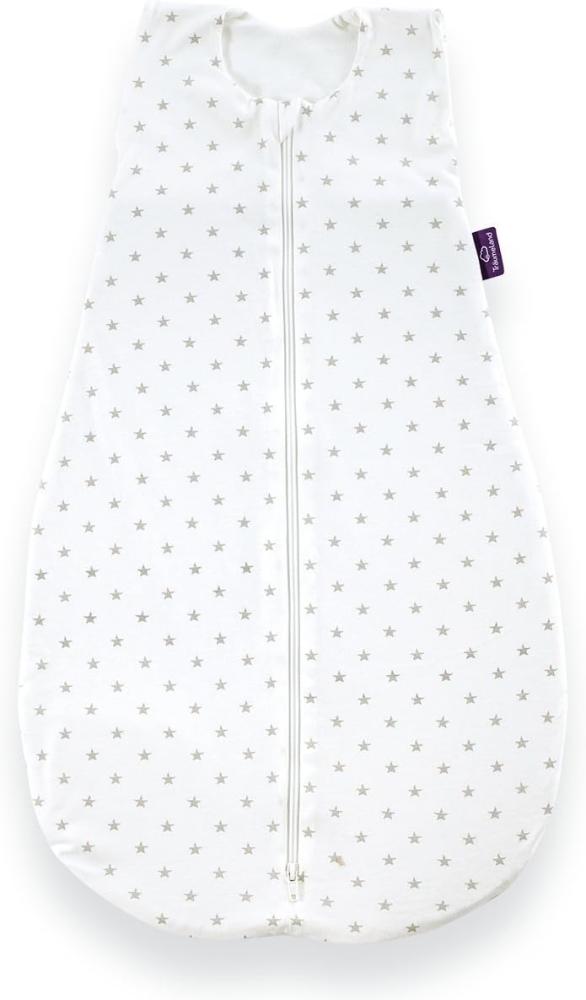 Träumeland Sommerschlafsack 'LIEBMICH', Sternchen grau, Größe 70 cm Bild 1