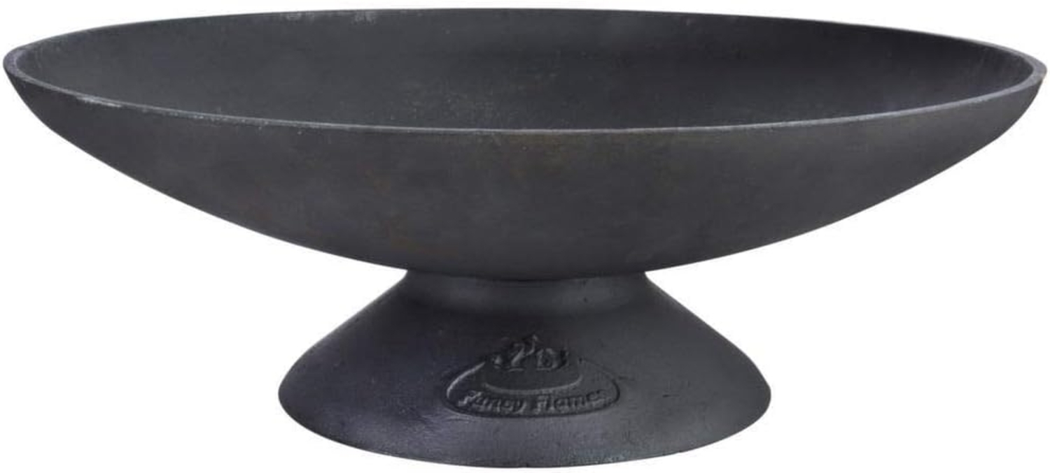 Esschert Design Feuerschale S, Gusseisen Schwarz, 50 x 50 x 17,5 cm Bild 1