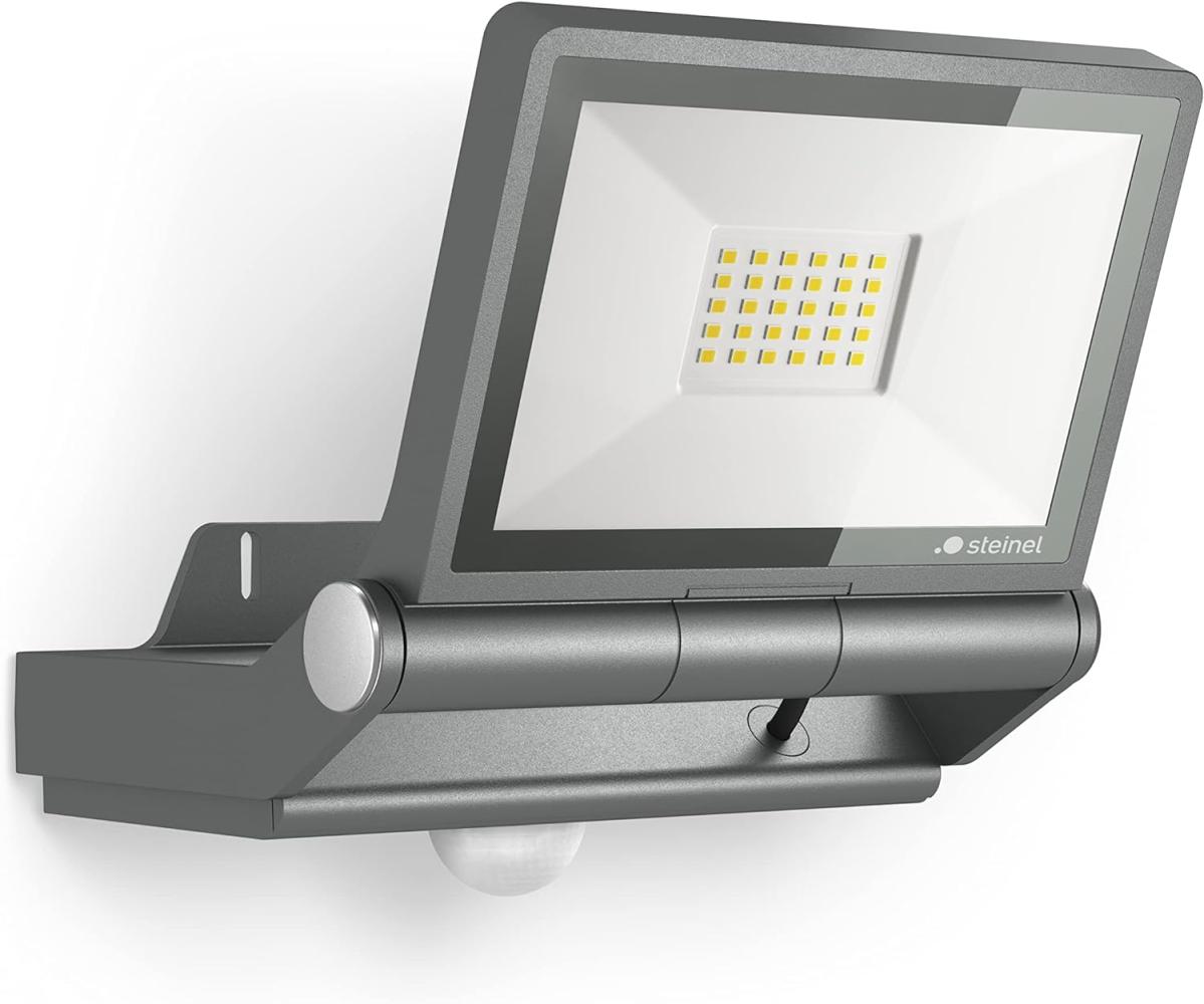 Steinel LED-Außenstrahler mit Bewegungsmelder XLED PRO ONE S anthrazit, 18,4 W, 3000 K, 240°-Sensor, 2236 lm , Aluminiumgehäuse Bild 1