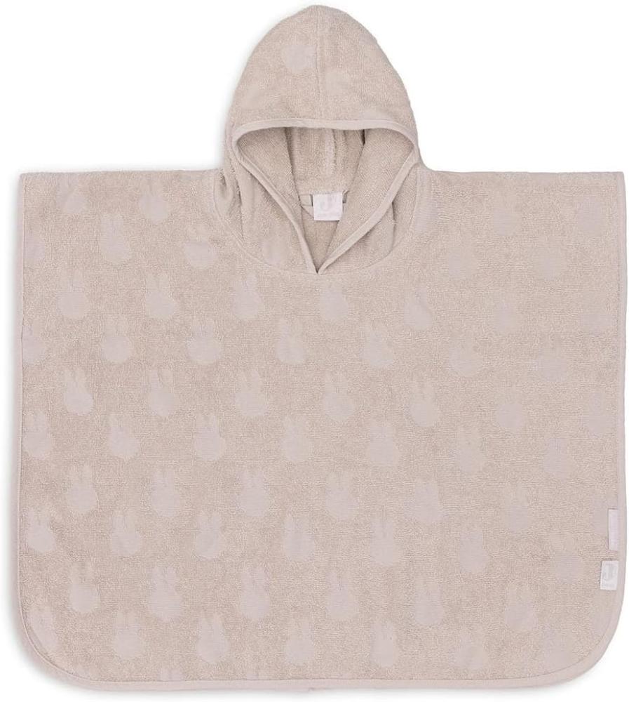 Jollein Miffy Jaquard Badeponcho – Frottee – Nougat Bild 1