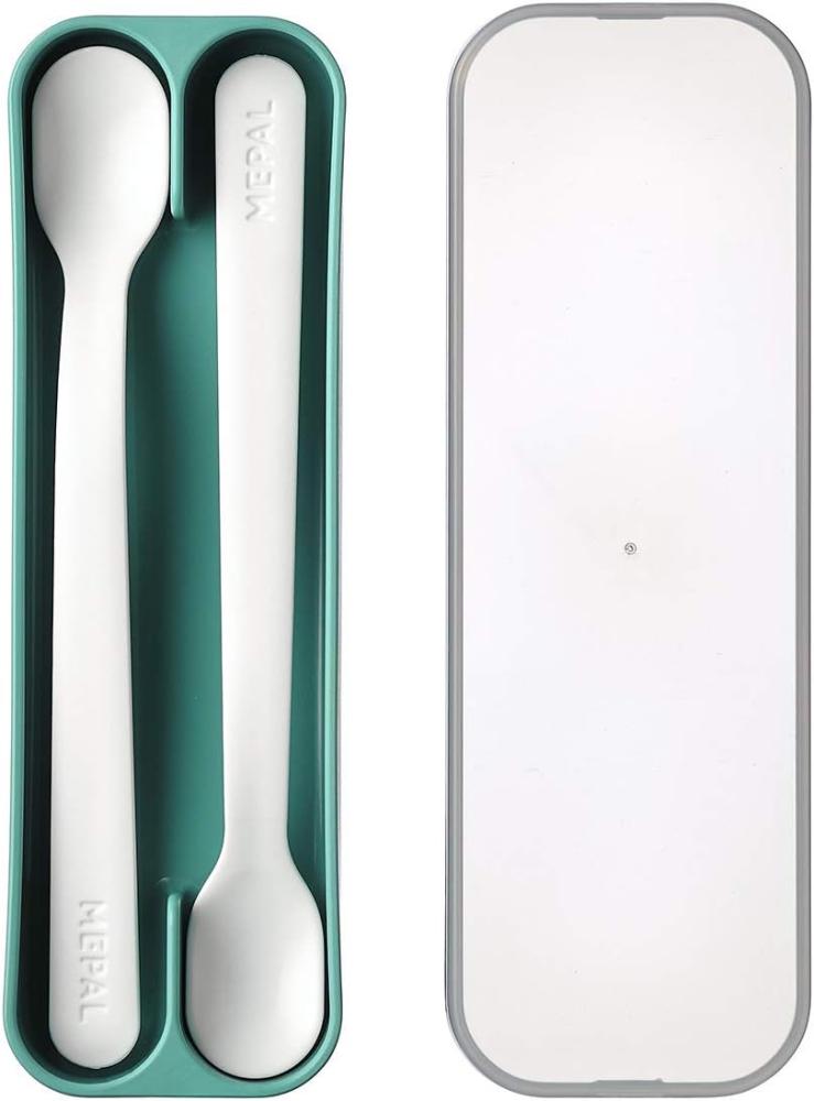 Mepal MIO Fütterlöffel deep turquoise 2er Set - A Bild 1
